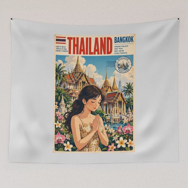 Item preview, THAILAND - BANGKOK Exotic - Golden Temples designed and sold by DibujandoPorfa.