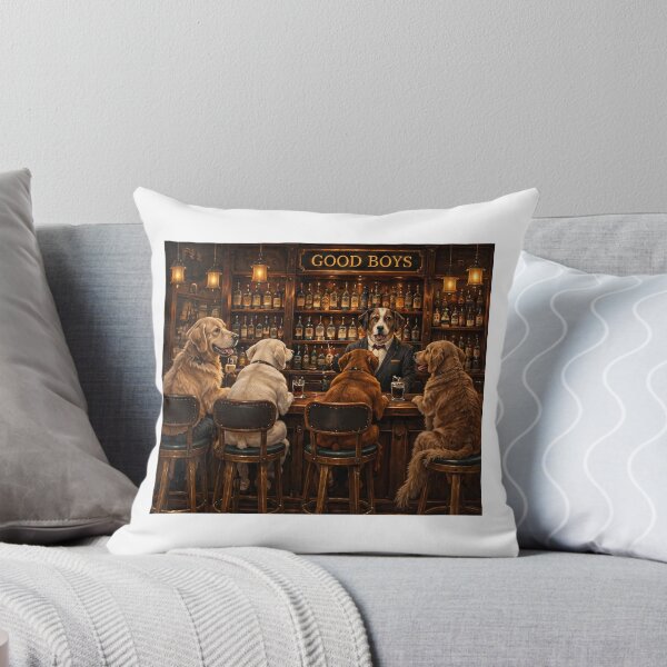 Item preview, Vintage Dogs at the Bar designed and sold by Planning with Brendan.