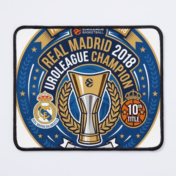 Item preview, Real Madrid EuroLeague Champions Belgrade 2018 Commemorative Emblem designed and sold by Cath-Design.