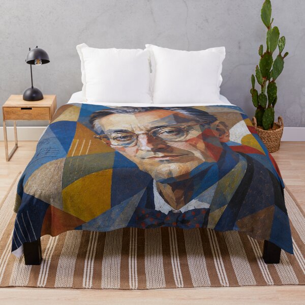 Item preview, Carl Orff Portrait – Composer and Musician Painting designed and sold by GalleryKauffeld.