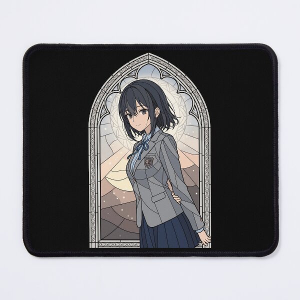 Item preview, Umi Asanagi Second Prettiest Girl Kura Nika Elegant Stained Glass School Glow designed and sold by mildaclairmo.