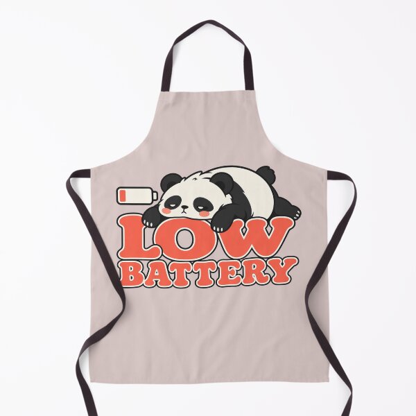 Item preview, Low battery panda designed and sold by MoodleDoon.