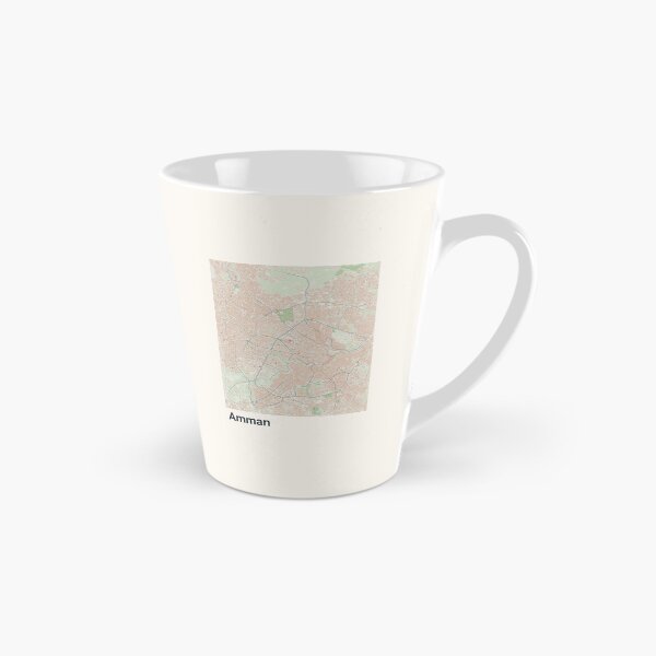 Item preview, Amman Minimalistic Map Art designed and sold by MapsNerd.