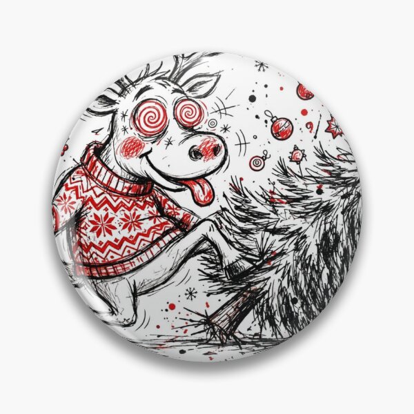 Item preview, Deck the Halls with Bad Decisions — Tipsy Reindeer Ugly Christmas Sweater designed and sold by TheShopier.