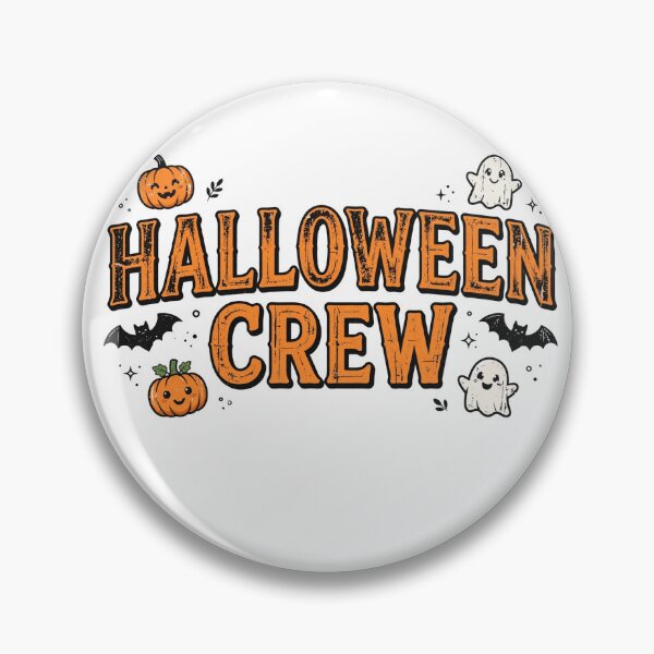 Item preview, Halloween Crew Matching Family T-Shirt, Retro Spooky Group Tee designed and sold by TRIXI-designs.