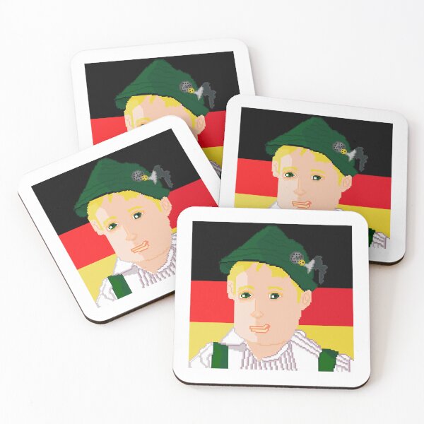 Item preview, German Boy Wearing Traditional Lederhosen designed and sold by IllyrianRoots.