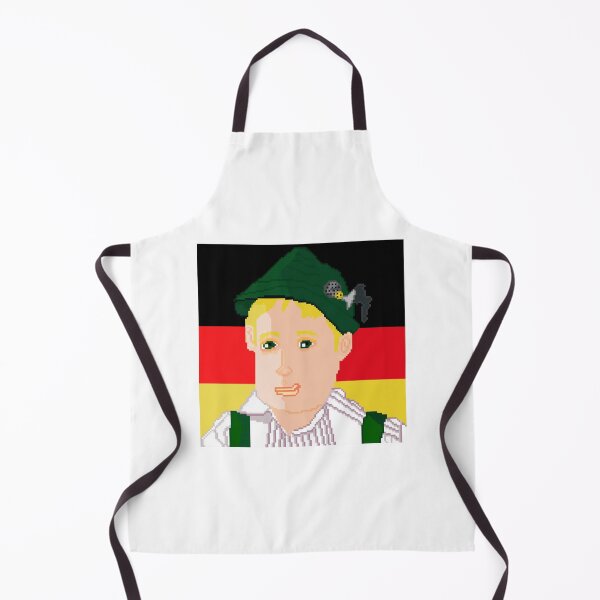 Item preview, German Boy Wearing Traditional Lederhosen designed and sold by IllyrianRoots.