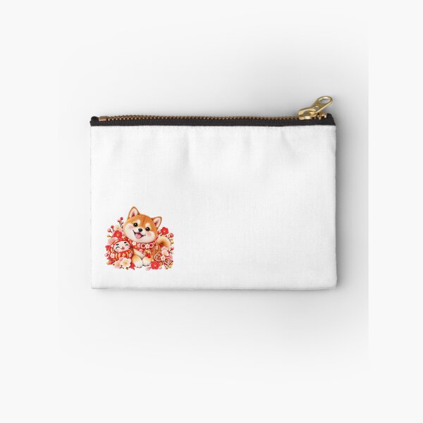 Item preview, Cute Shiba Inu with Daruma designed and sold by LunaDogStudio.