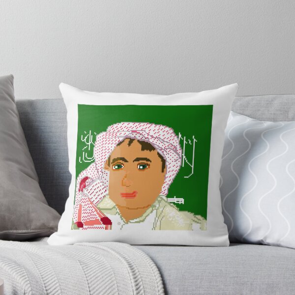 Item preview, Saudi Kid In Traditional Thobe And Ghutra Art designed and sold by IllyrianRoots.