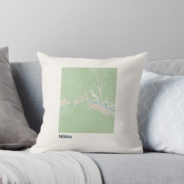 Item preview, Nikko Minimalistic Map Art designed and sold by MapsNerd.