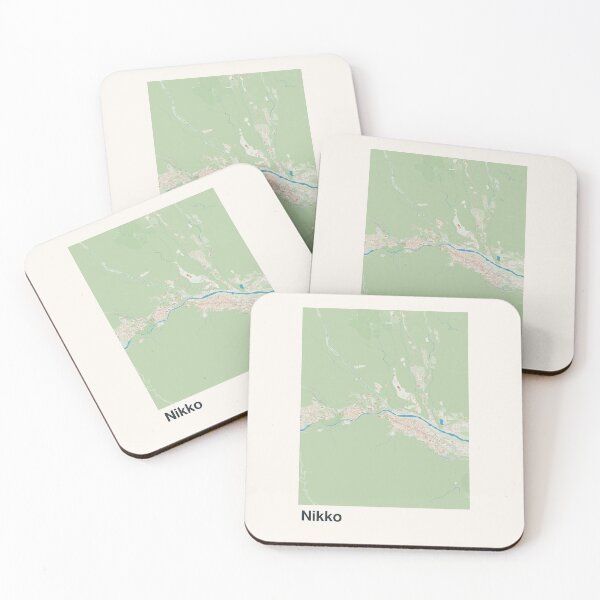Item preview, Nikko Minimalistic Map Art designed and sold by MapsNerd.