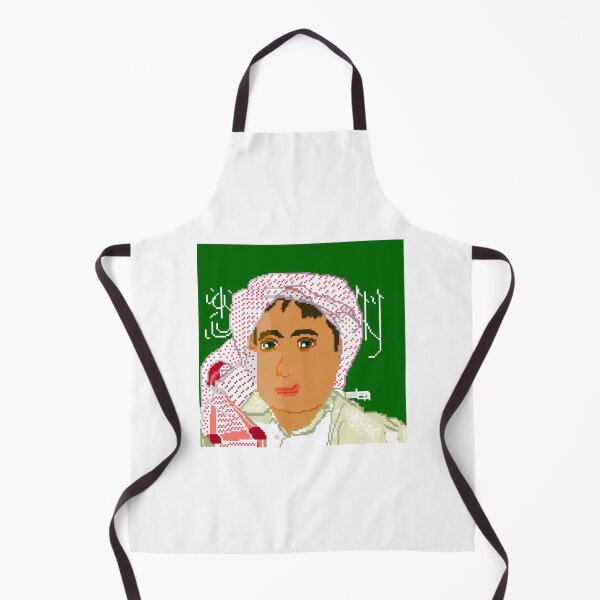 Item preview, Saudi Kid In Traditional Thobe And Ghutra Art designed and sold by IllyrianRoots.
