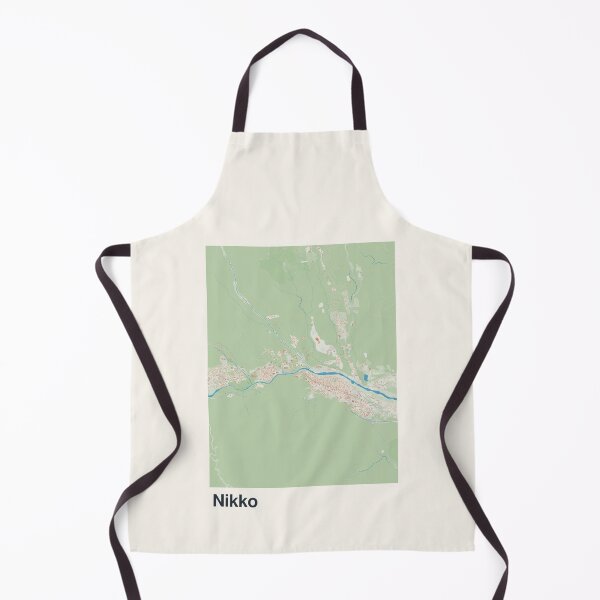 Item preview, Nikko Minimalistic Map Art designed and sold by MapsNerd.