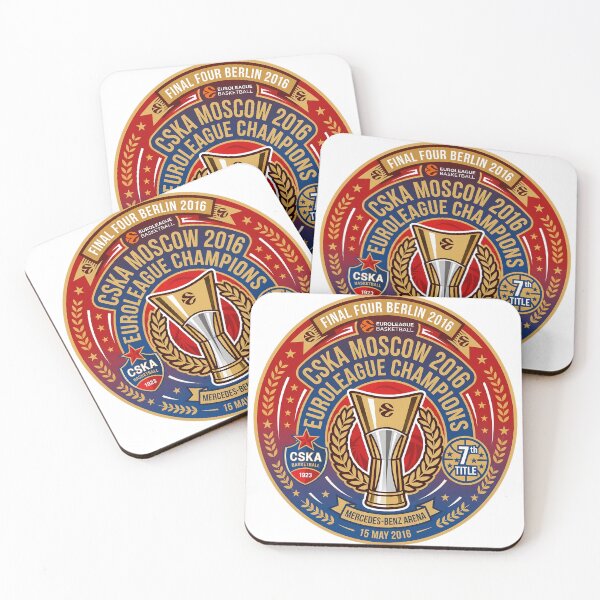 Item preview, CSKA Moscow EuroLeague Champions Berlin 2016 Commemorative Emblem designed and sold by Cath-Design.