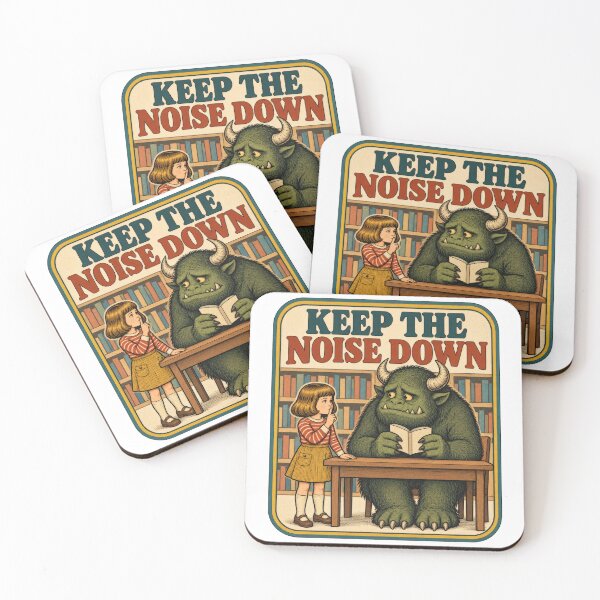 Item preview, KEEP THE NOISE DOWN designed and sold by Pixdot.