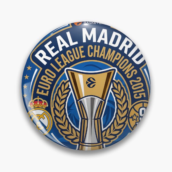 Item preview, Real Madrid EuroLeague Champions Madrid 2015 Commemorative Emblem designed and sold by Cath-Design.