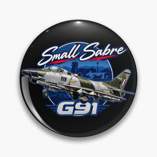 Item preview, Fiat G.91 Small Sabre – Italian Cold War Jet Fighter Aviation Design designed and sold by Aerolovers.