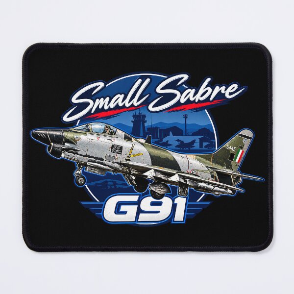 Item preview, Fiat G.91 Small Sabre – Italian Cold War Jet Fighter Aviation Design designed and sold by Aerolovers.