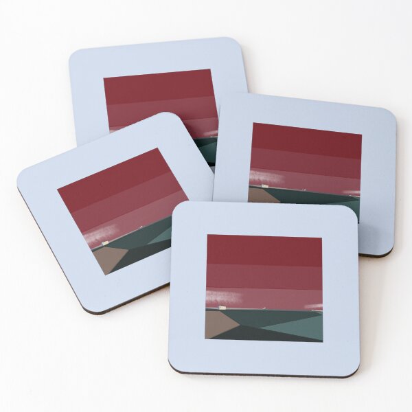 Item preview, Red Field Horizon designed and sold by ArtbyADriben.