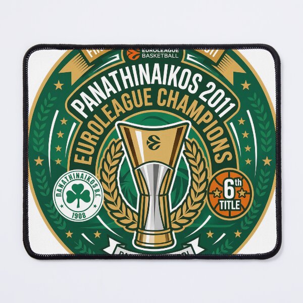 Item preview, Panathinaikos EuroLeague Champions Barcelona 2011 Commemorative Emblem designed and sold by Cath-Design.