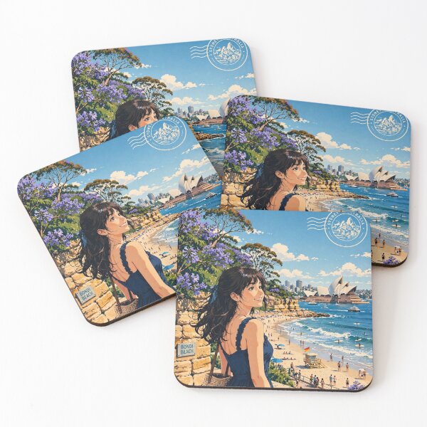 Item preview, AUSTRALIA - SYDNEY Coastal - Opera and Surf designed and sold by DibujandoPorfa.