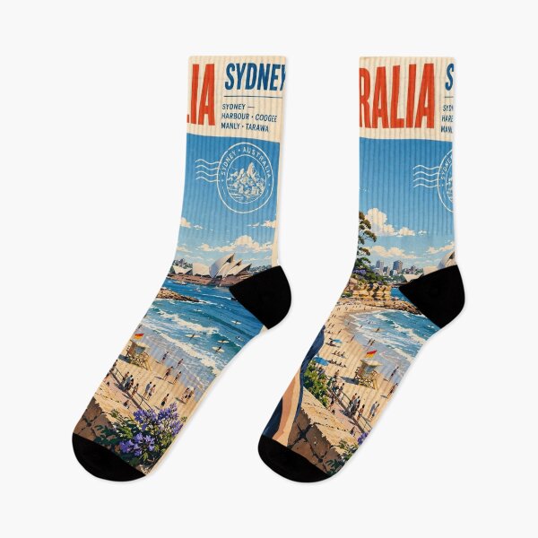 Item preview, AUSTRALIA - SYDNEY Coastal - Opera and Surf designed and sold by DibujandoPorfa.