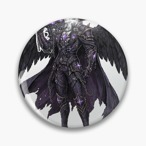 Item preview, Alucard Child Of The Fall Bold Comic Inks Sticker - Mobile Legends Fan Art designed and sold by Lesley D.