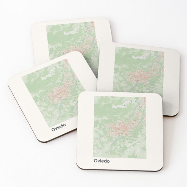 Item preview, Oviedo Minimalistic Map Art designed and sold by MapsNerd.