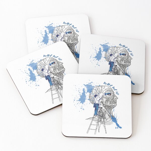 Item preview, Make Me Up – Surreal Anatomy Collage designed and sold by Znamira.