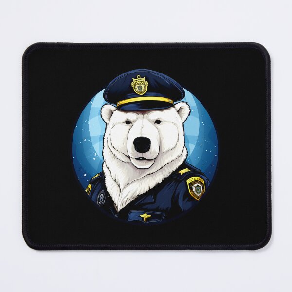 Item preview, Polar Bear Policeman designed and sold by Soulskier.