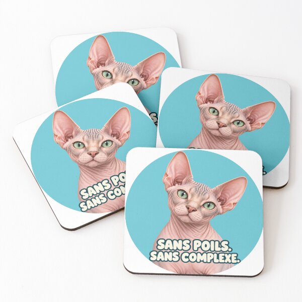 Item preview, Funny Sphynx Cat – Hairless, Uninhibited – Feline Humor designed and sold by ateliermnp.