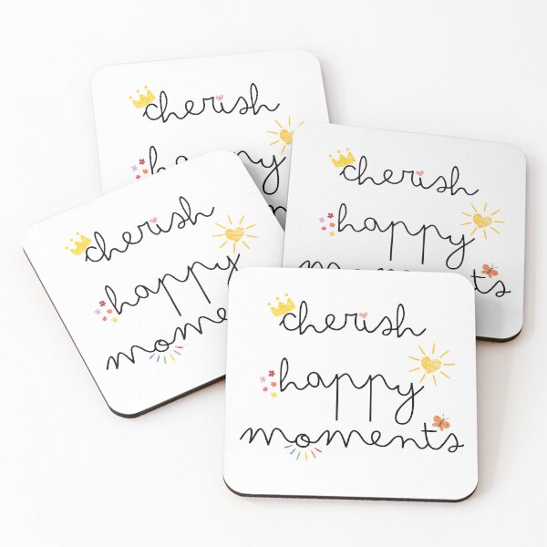 Item preview, Cherish Happy Moments - Colorful Crayon Doodles designed and sold by Znamira.