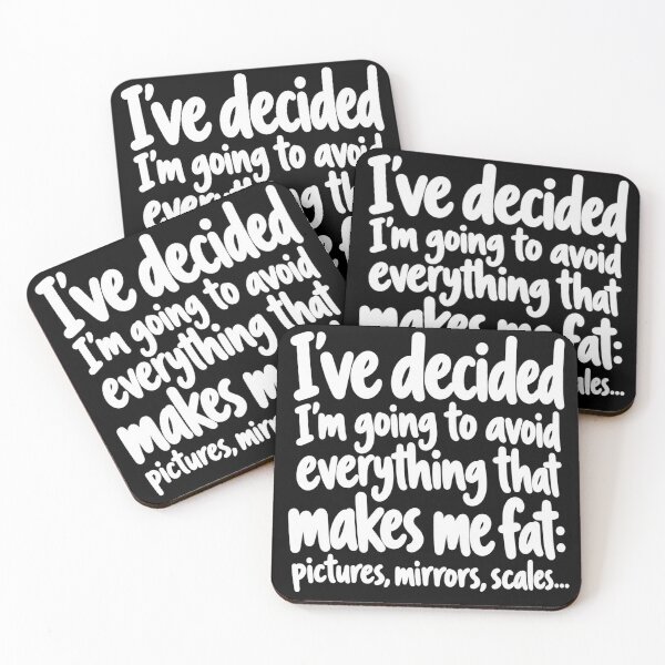 Item preview, I've Decided to Avoid Everything that Makes Me Fat T-Shirt designed and sold by Trendably.