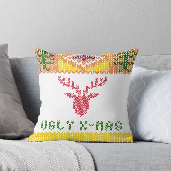 Item preview, colorful ugly christmas Sweater Knitting Patterns designed and sold by Print_This_Out.