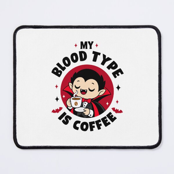 Item preview, My Blood Type Is Coffee Vampire designed and sold by teeperfect.