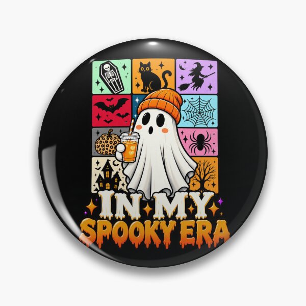 Item preview, In My Spooky Era Cute Halloween Ghost designed and sold by Chaya Reid.
