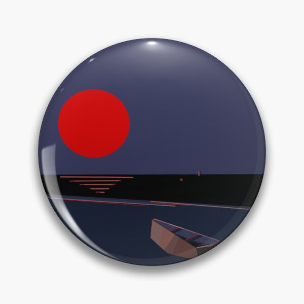 Item preview, Red Sun Over Silent Waters designed and sold by ArtbyADriben.