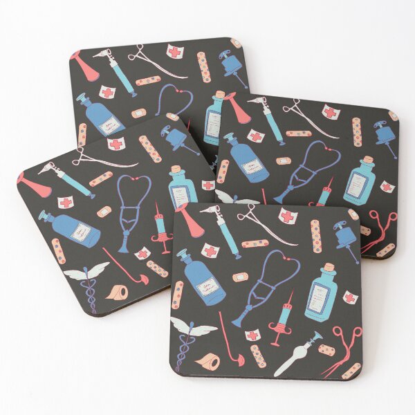 Item preview, First Aid Medical Tools- Gifts for Nurse and Doctor in Black designed and sold by Sukilopi.