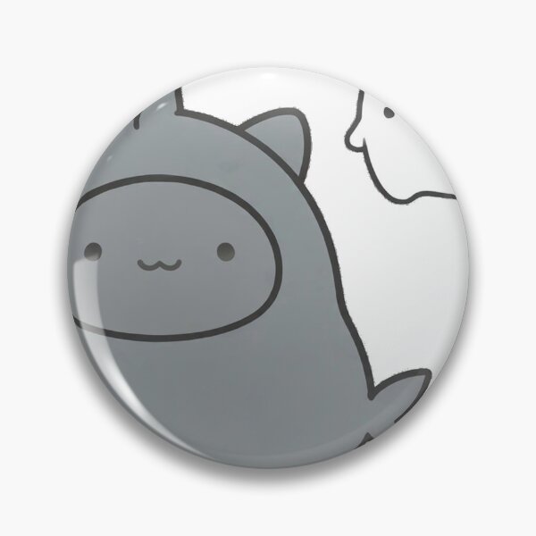 Item preview, Cute Black Cat Ghost Shark Costume Fall Halloween Kawaii Sticker designed and sold by xiaoxiaochibi.