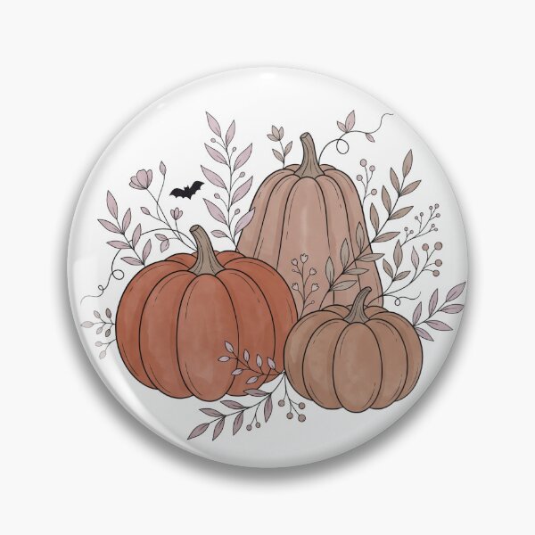 Item preview, Pumpkin Botanica — Watercolor Autumn Harvest Art designed and sold by Mora Atelier Designs.