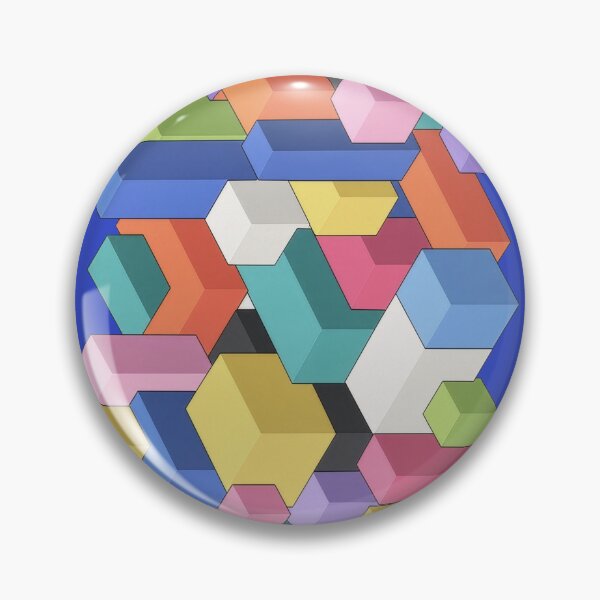 Item preview, Chromatic Blockscape designed and sold by abstractengine.