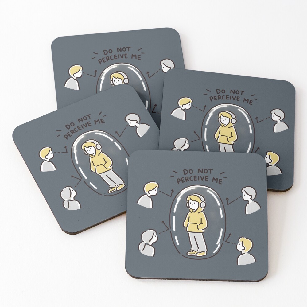 Item preview, Coasters (Set of 4) designed and sold by ManggaeJM.