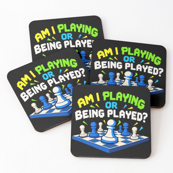 Item preview, Am I Playing or Being Played? – Chess Game designed and sold by Aimetoi.