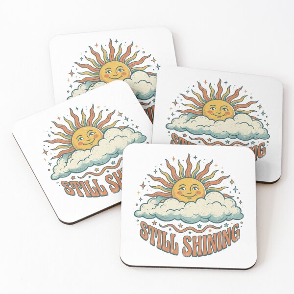 Item preview, Still Shining Retro 70s Sun Vintage Design designed and sold by Sanan Israyilli.