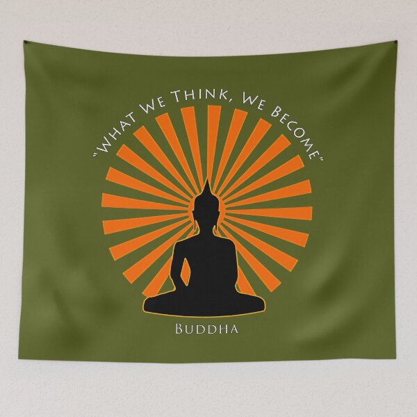 Item preview, What we think, we become - Buddha designed and sold by Pino 'Delfino' Esposito.