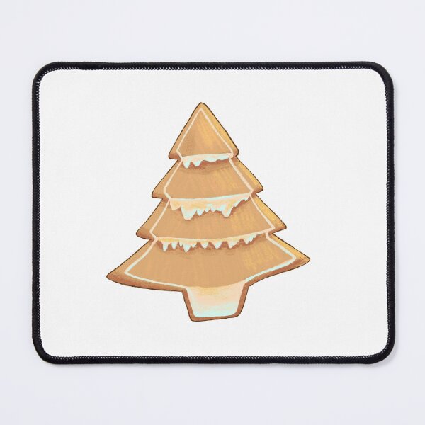 Item preview, Gingerbread Christmas Tree Cookie Illustration designed and sold by artmakac.