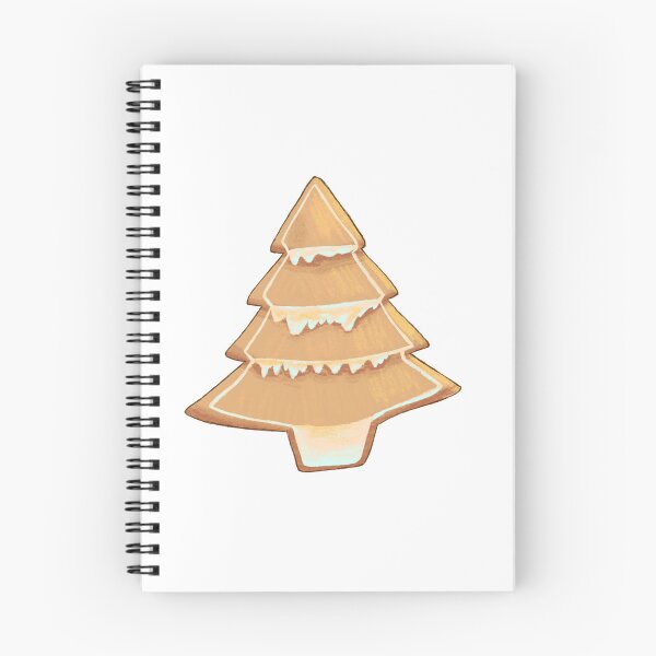 Item preview, Gingerbread Christmas Tree Cookie Illustration designed and sold by artmakac.