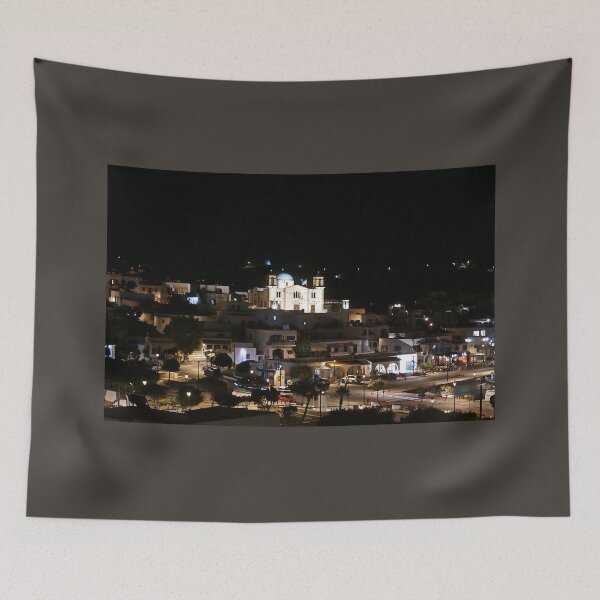 Item preview, Lipsi town by night  designed and sold by paulboizot.