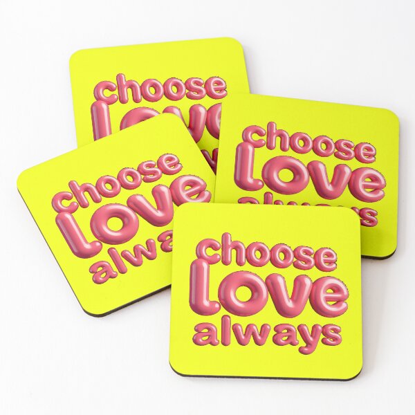 Item preview, choose love always - bold designed and sold by Stefrait-7.