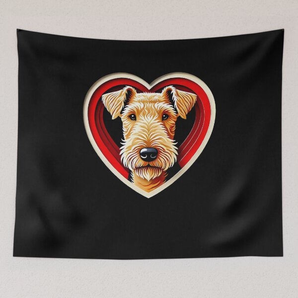 Item preview, Airedale Terrier Puppy Large Terrier Wire (8) designed and sold by William Grey.